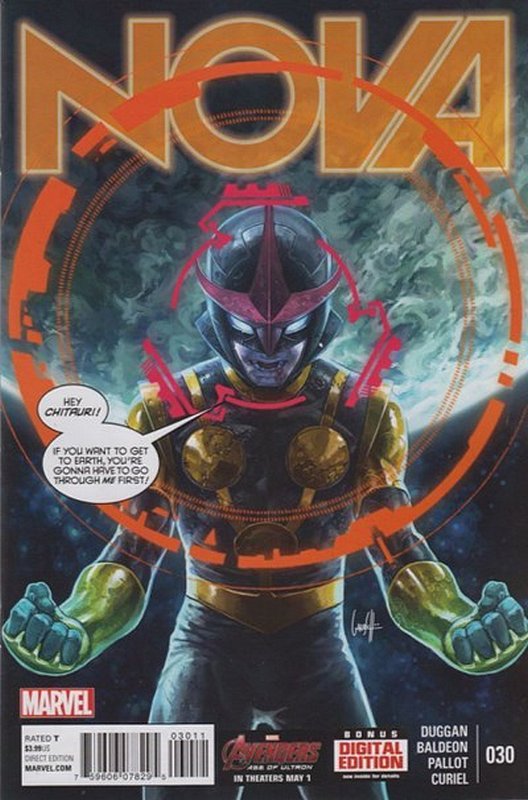 Cover of Nova (Vol 5) #30. One of 250,000 Vintage American Comics on sale from Krypton!