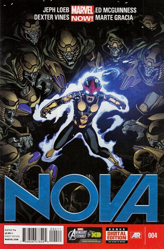 Cover of Nova (Vol 5) #4. One of 250,000 Vintage American Comics on sale from Krypton!