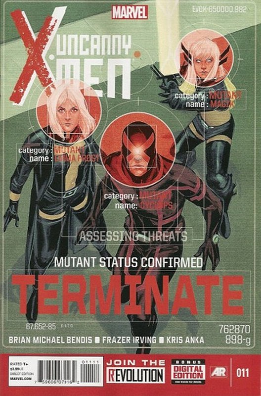 Cover of Uncanny X-Men (Vol 3) #11. One of 250,000 Vintage American Comics on sale from Krypton!