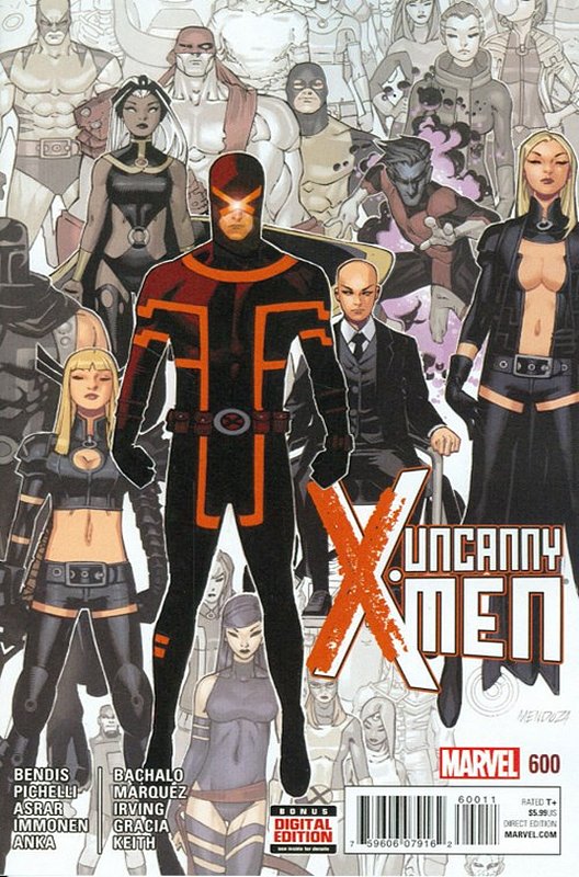 Cover of Uncanny X-Men (Vol 3) #600. One of 250,000 Vintage American Comics on sale from Krypton!