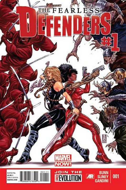 Cover of Fearless Defenders (Vol 1) #1. One of 250,000 Vintage American Comics on sale from Krypton!