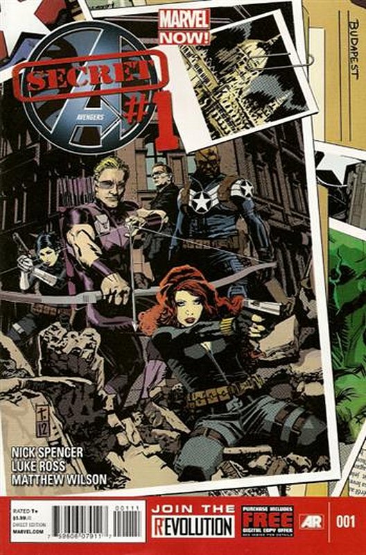 Cover of Secret Avengers (Vol 2) #1. One of 250,000 Vintage American Comics on sale from Krypton!