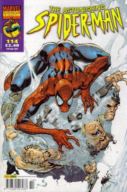 Cover of Astonishing Spider-Man (Vol 1) (UK) #114. One of 250,000 Vintage American Comics on sale from Krypton!