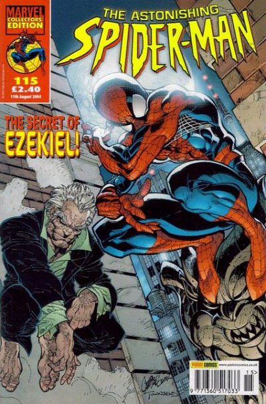 Cover of Astonishing Spider-Man (Vol 1) (UK) #115. One of 250,000 Vintage American Comics on sale from Krypton!