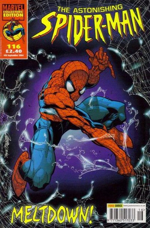 Cover of Astonishing Spider-Man (Vol 1) (UK) #116. One of 250,000 Vintage American Comics on sale from Krypton!