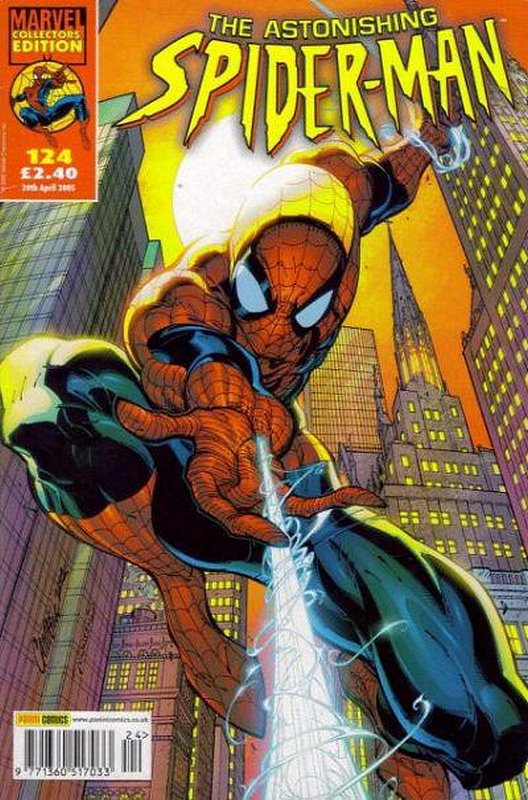 Cover of Astonishing Spider-Man (Vol 1) (UK) #124. One of 250,000 Vintage American Comics on sale from Krypton!