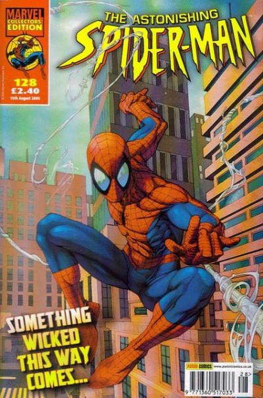 Cover of Astonishing Spider-Man (Vol 1) (UK) #128. One of 250,000 Vintage American Comics on sale from Krypton!