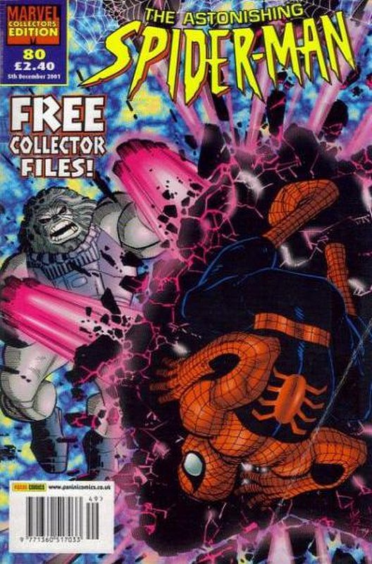 Cover of Astonishing Spider-Man (Vol 1) (UK) #80. One of 250,000 Vintage American Comics on sale from Krypton!