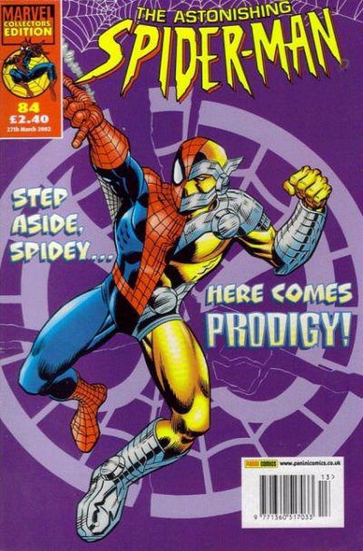 Cover of Astonishing Spider-Man (Vol 1) (UK) #84. One of 250,000 Vintage American Comics on sale from Krypton!