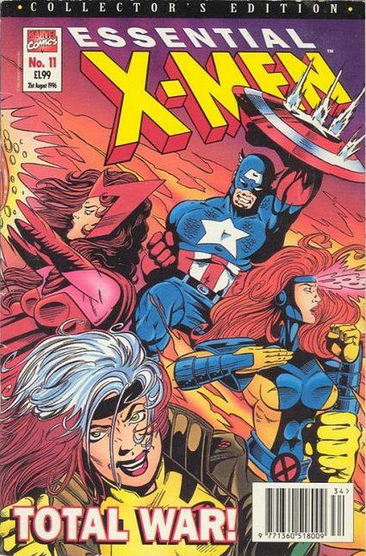 Cover of Essential X-Men (Vol 1) (UK) #11. One of 250,000 Vintage American Comics on sale from Krypton!