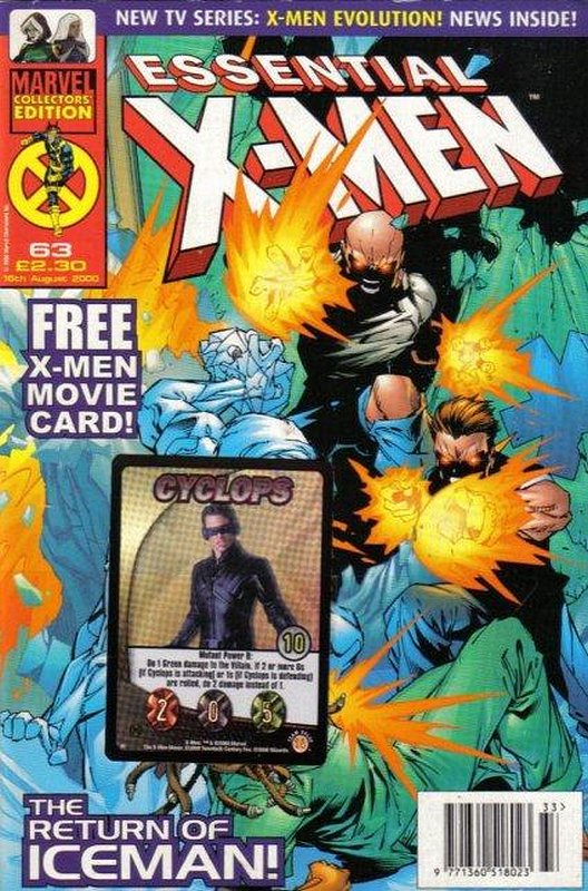 Cover of Essential X-Men (Vol 1) (UK) #63. One of 250,000 Vintage American Comics on sale from Krypton!