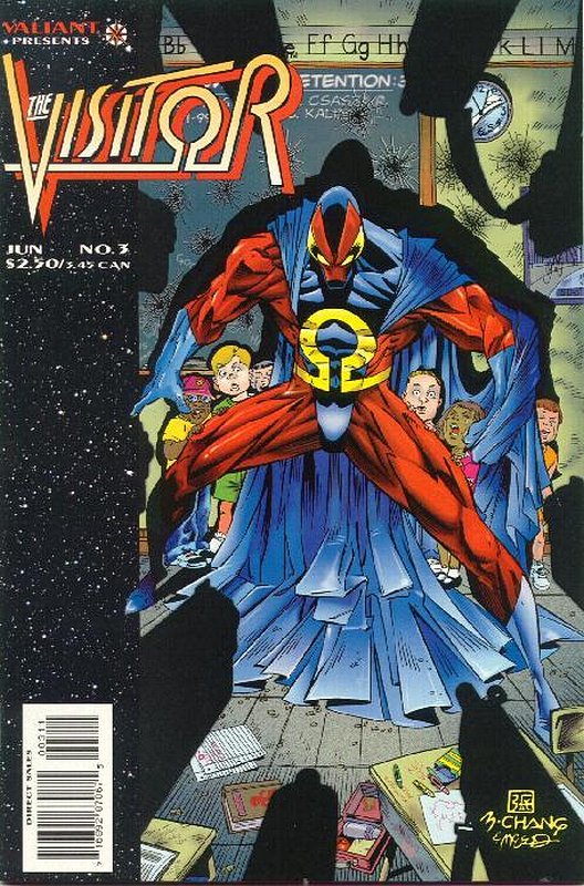Cover of Visitor (Vol 1) The #3. One of 250,000 Vintage American Comics on sale from Krypton!