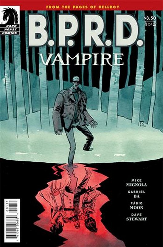 Cover of BPRD: Vampire (2013 Ltd) #1. One of 250,000 Vintage American Comics on sale from Krypton!