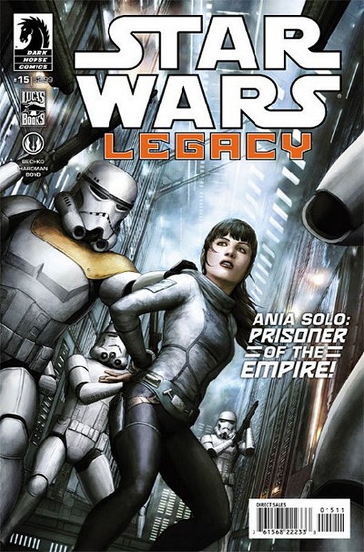 Cover of Star Wars: Legacy (Vol 2) #15. One of 250,000 Vintage American Comics on sale from Krypton!