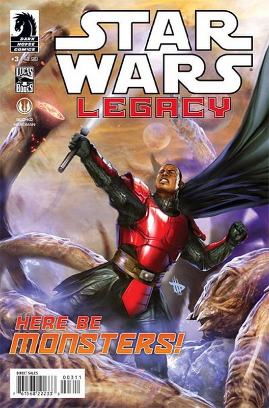 Cover of Star Wars: Legacy (Vol 2) #3. One of 250,000 Vintage American Comics on sale from Krypton!