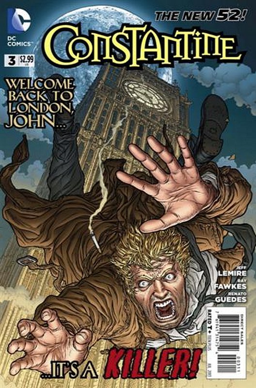 Cover of Constantine (Vol 1) #3. One of 250,000 Vintage American Comics on sale from Krypton!