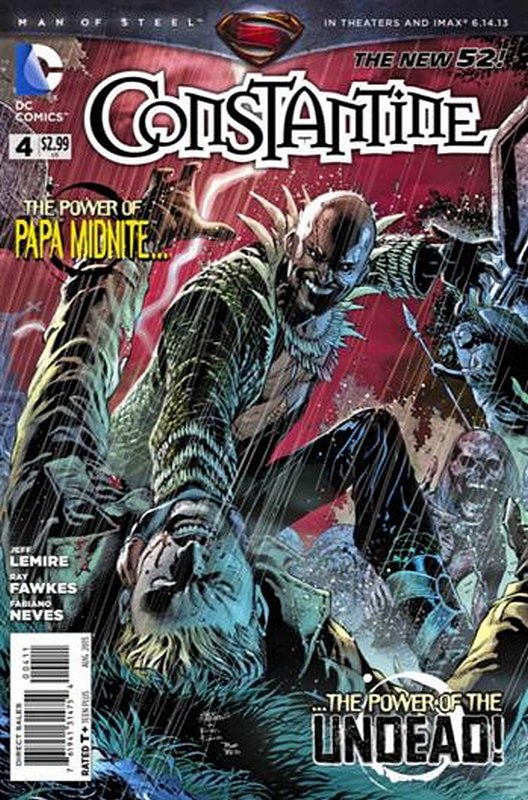 Cover of Constantine (Vol 1) #4. One of 250,000 Vintage American Comics on sale from Krypton!