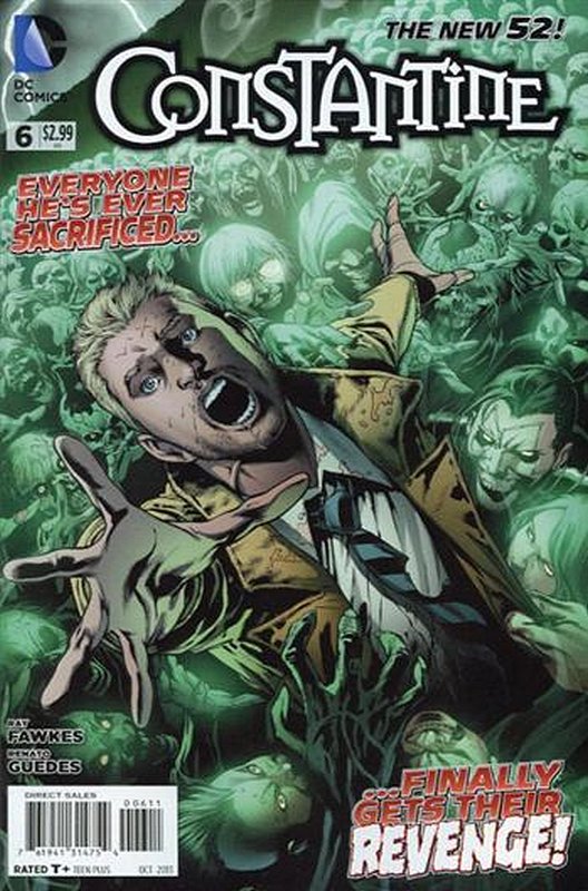 Cover of Constantine (Vol 1) #6. One of 250,000 Vintage American Comics on sale from Krypton!