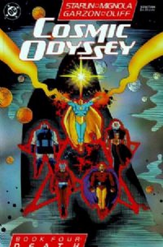 Cover of Cosmic Odyssey (1988 Ltd) #4. One of 250,000 Vintage American Comics on sale from Krypton!