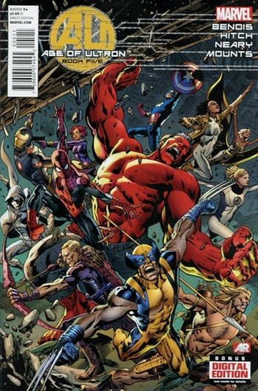 Cover of Age of Ultron (2013 Ltd) #5. One of 250,000 Vintage American Comics on sale from Krypton!