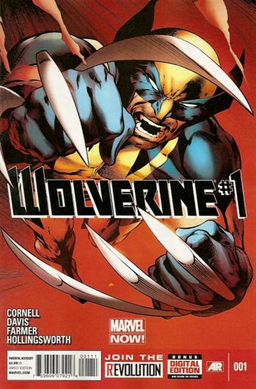 Cover of Wolverine (Vol 4) #1. One of 250,000 Vintage American Comics on sale from Krypton!