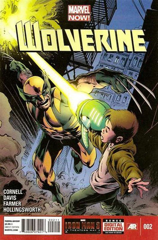 Cover of Wolverine (Vol 4) #2. One of 250,000 Vintage American Comics on sale from Krypton!