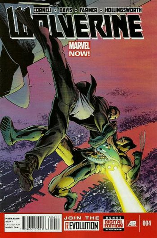 Cover of Wolverine (Vol 4) #4. One of 250,000 Vintage American Comics on sale from Krypton!