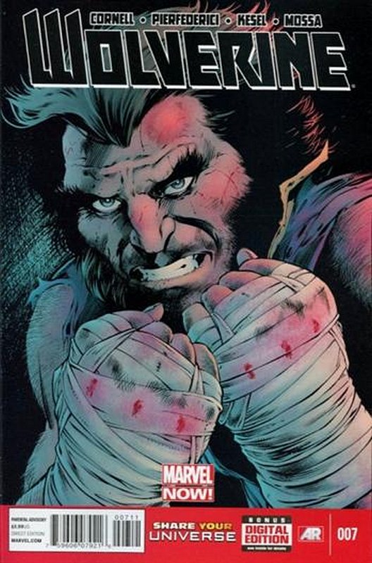 Cover of Wolverine (Vol 4) #7. One of 250,000 Vintage American Comics on sale from Krypton!