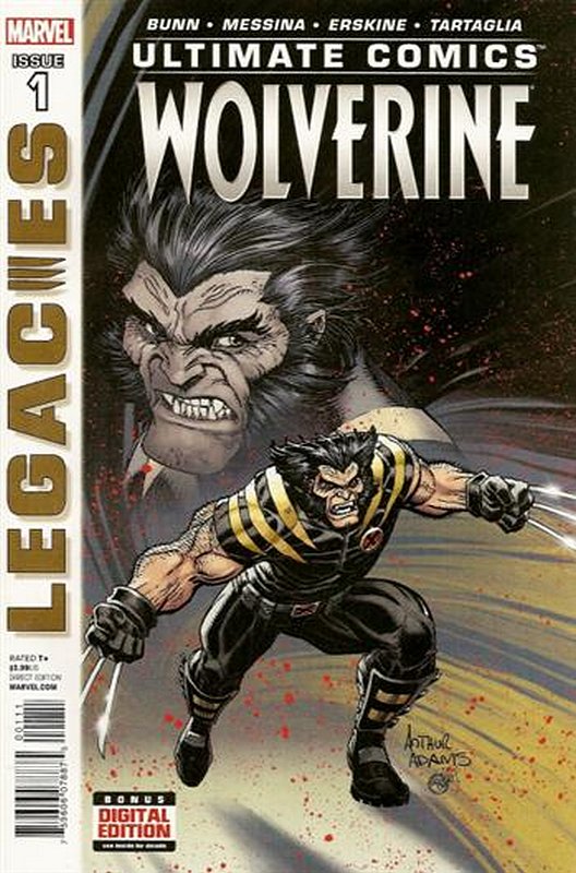 Cover of Ultimate Comics Wolverine (2013 Ltd) #1. One of 250,000 Vintage American Comics on sale from Krypton!