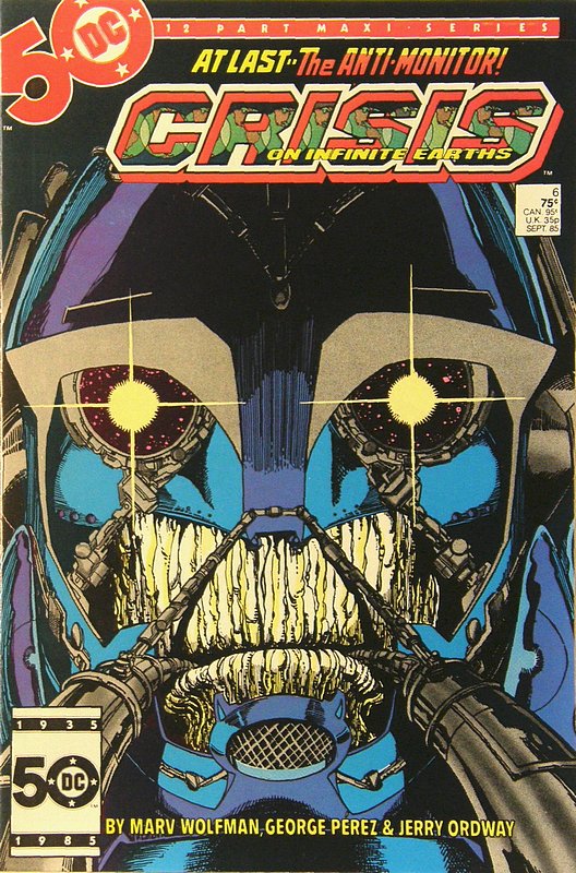 Cover of Crisis on Infinite Earths (1985 Ltd) #6. One of 250,000 Vintage American Comics on sale from Krypton!