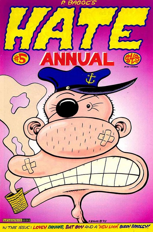 Cover of Hate Annual #5. One of 250,000 Vintage American Comics on sale from Krypton!