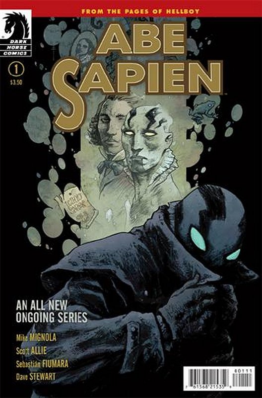 Cover of Abe Sapien: Dark & Terrible (2013 Ltd) #1. One of 250,000 Vintage American Comics on sale from Krypton!