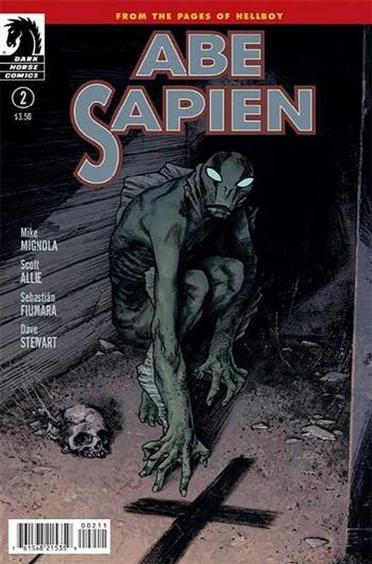 Cover of Abe Sapien: Dark & Terrible (2013 Ltd) #2. One of 250,000 Vintage American Comics on sale from Krypton!