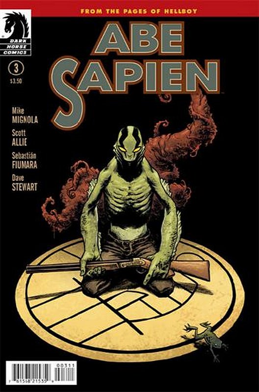 Cover of Abe Sapien: Dark & Terrible (2013 Ltd) #3. One of 250,000 Vintage American Comics on sale from Krypton!