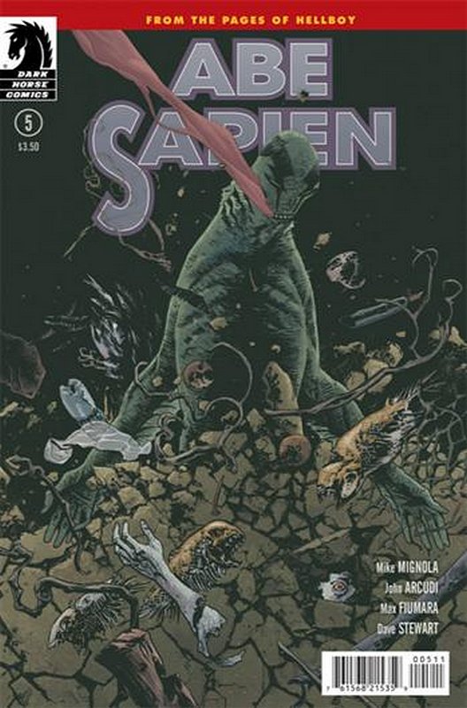 Cover of Abe Sapien: Dark & Terrible (2013 Ltd) #5. One of 250,000 Vintage American Comics on sale from Krypton!