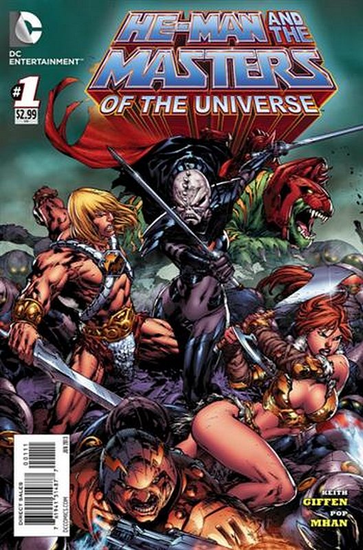 Cover of He-Man & The Masters of the Universe (DC Vol1) #1. One of 250,000 Vintage American Comics on sale from Krypton!