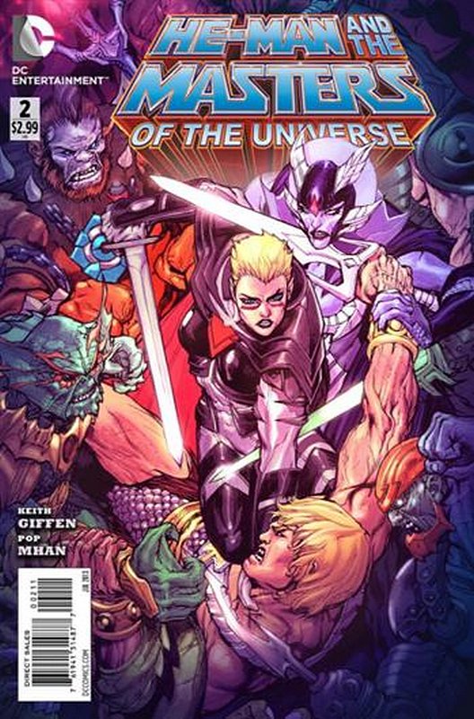 Cover of He-Man & The Masters of the Universe (DC Vol1) #2. One of 250,000 Vintage American Comics on sale from Krypton!