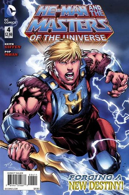 Cover of He-Man & The Masters of the Universe (DC Vol1) #4. One of 250,000 Vintage American Comics on sale from Krypton!
