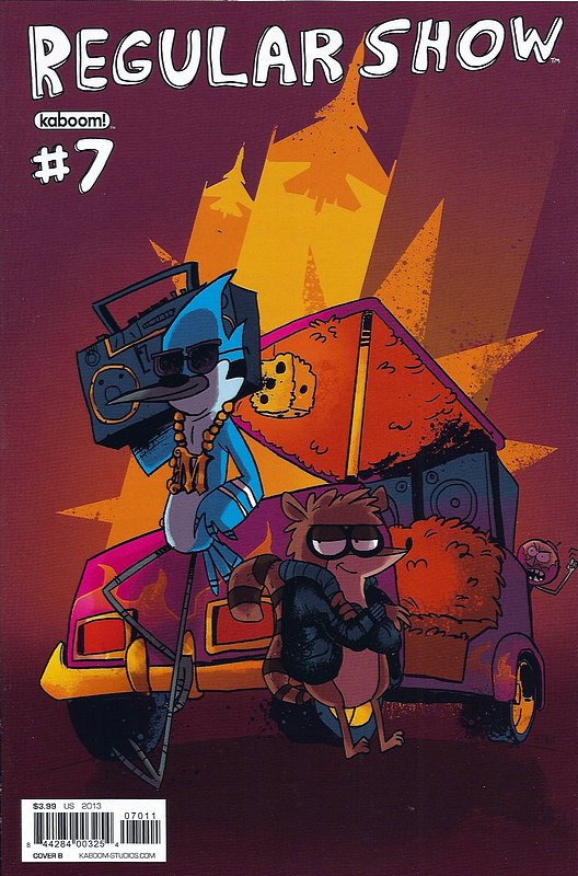 Cover of Regular Show (Vol 1) #7. One of 250,000 Vintage American Comics on sale from Krypton!