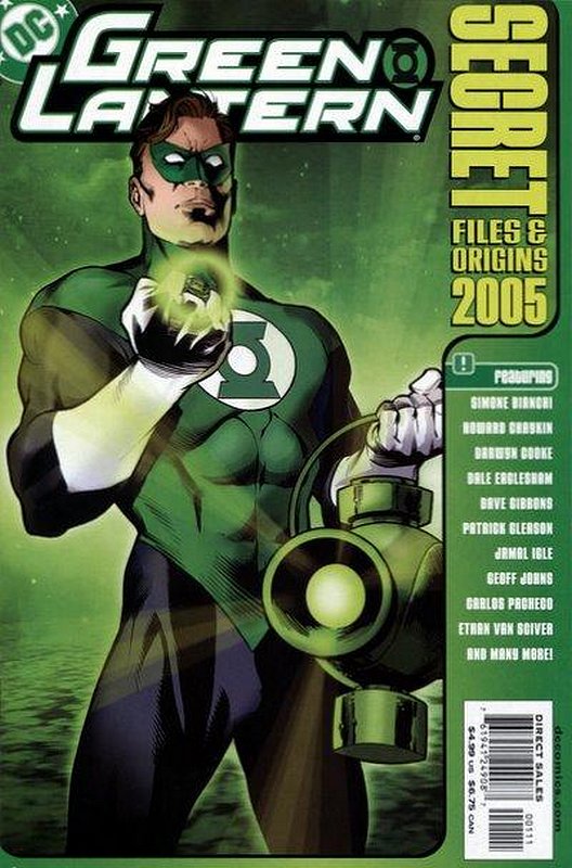 Cover of Green Lantern Secet Files & Origins 2005 #1. One of 250,000 Vintage American Comics on sale from Krypton!
