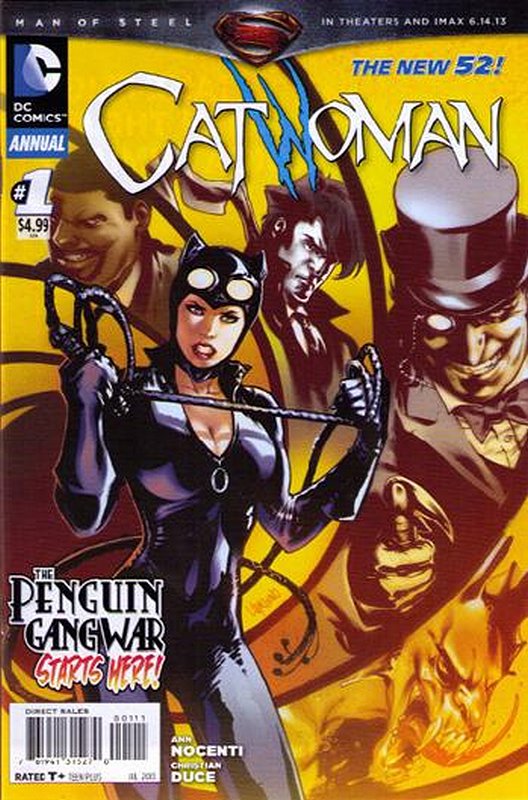 Cover of Catwoman Annual (2013) #1. One of 250,000 Vintage American Comics on sale from Krypton!