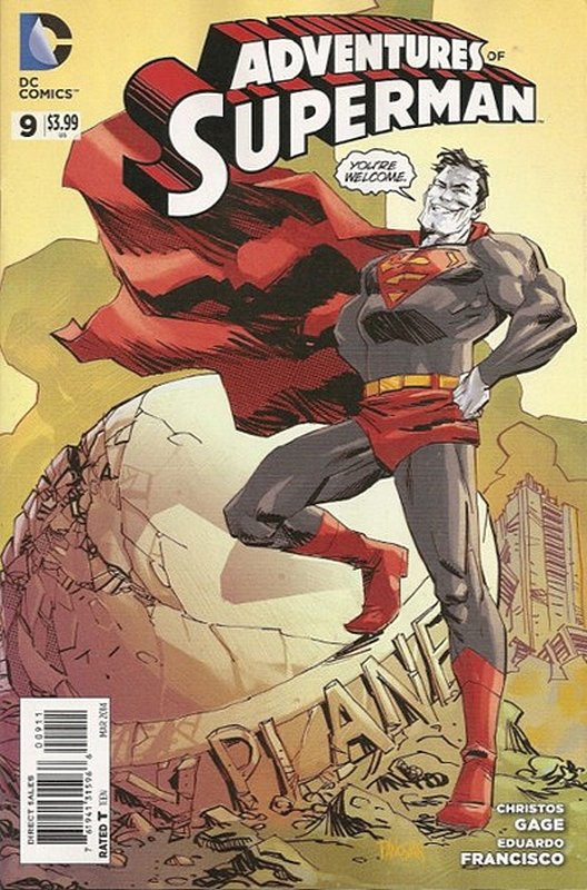Cover of Adventures of Superman (Vol 2) #9. One of 250,000 Vintage American Comics on sale from Krypton!