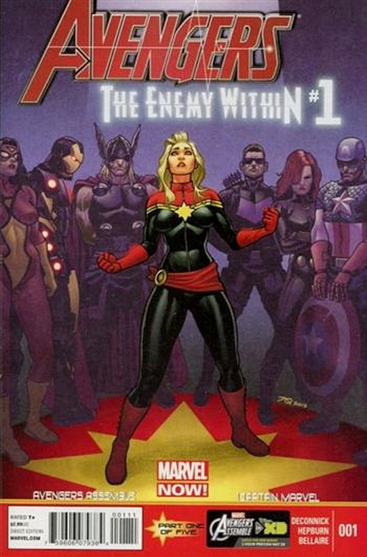 Cover of Avengers: Enemy Within (2013 One Shot) #1. One of 250,000 Vintage American Comics on sale from Krypton!