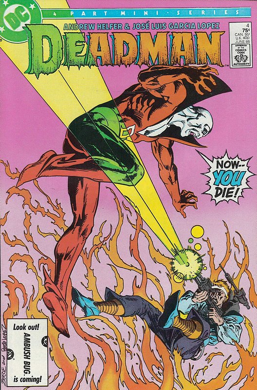 Cover of Deadman (1986 Ltd) #4. One of 250,000 Vintage American Comics on sale from Krypton!