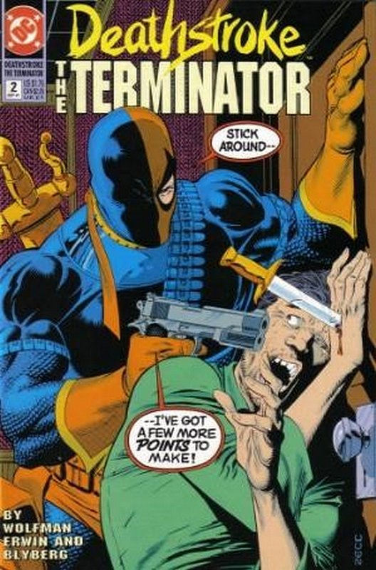 Cover of Deathstroke (Vol 1) The Terminator #2. One of 250,000 Vintage American Comics on sale from Krypton!