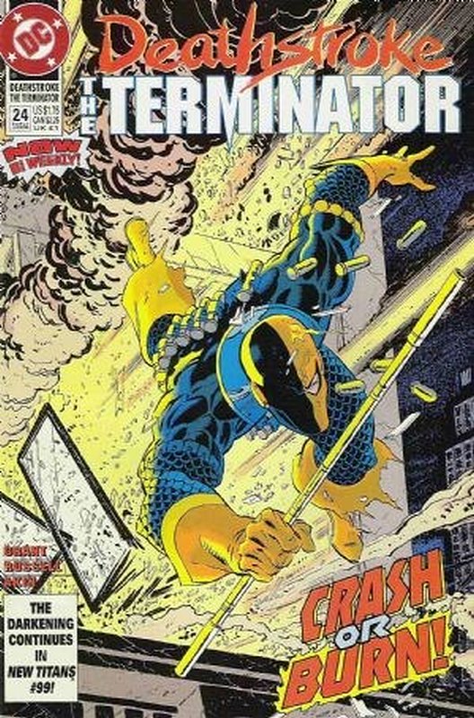 Cover of Deathstroke (Vol 1) The Terminator #24. One of 250,000 Vintage American Comics on sale from Krypton!