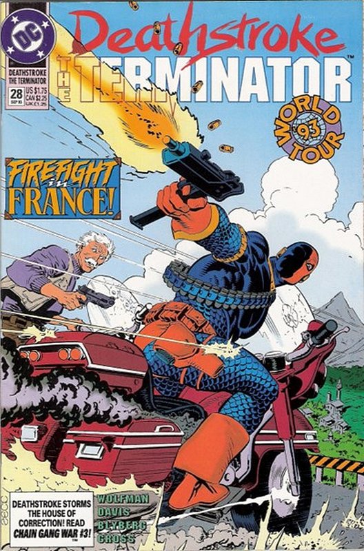 Cover of Deathstroke (Vol 1) The Terminator #28. One of 250,000 Vintage American Comics on sale from Krypton!