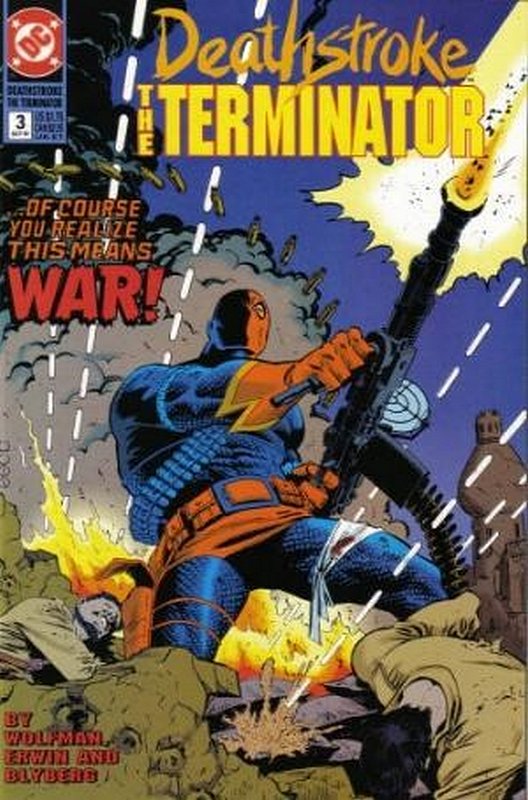 Cover of Deathstroke (Vol 1) The Terminator #3. One of 250,000 Vintage American Comics on sale from Krypton!