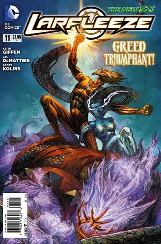 Cover of Larfleeze (Vol 1) #11. One of 250,000 Vintage American Comics on sale from Krypton!