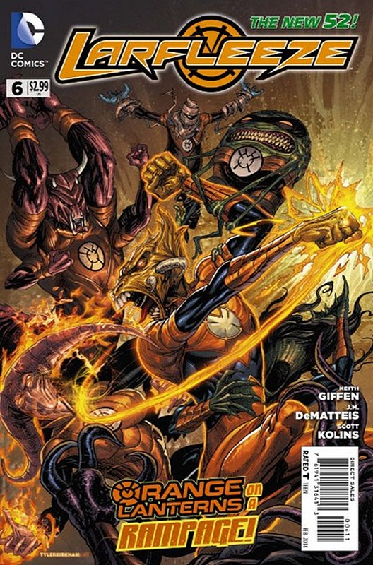 Cover of Larfleeze (Vol 1) #6. One of 250,000 Vintage American Comics on sale from Krypton!